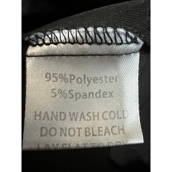 Rumours Women's Black High Waist Flared Bootcut Slim Leg Trousers Dress Pants S - Picture 5 of 5